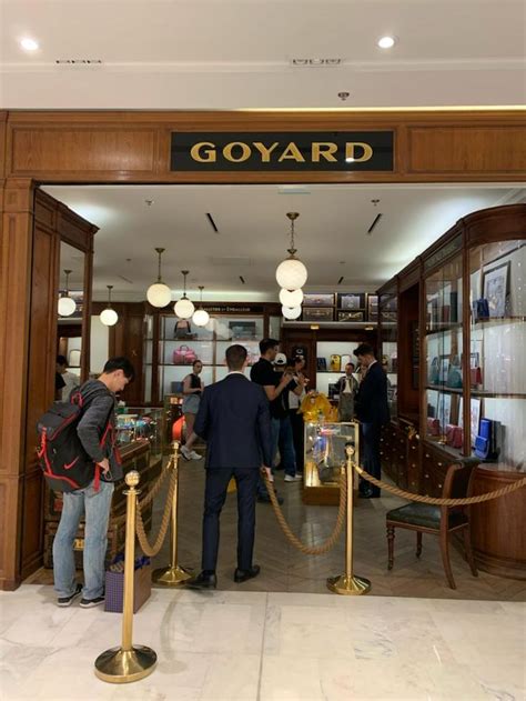 goyard au printemps haussmann|Goyard paris boutiques.